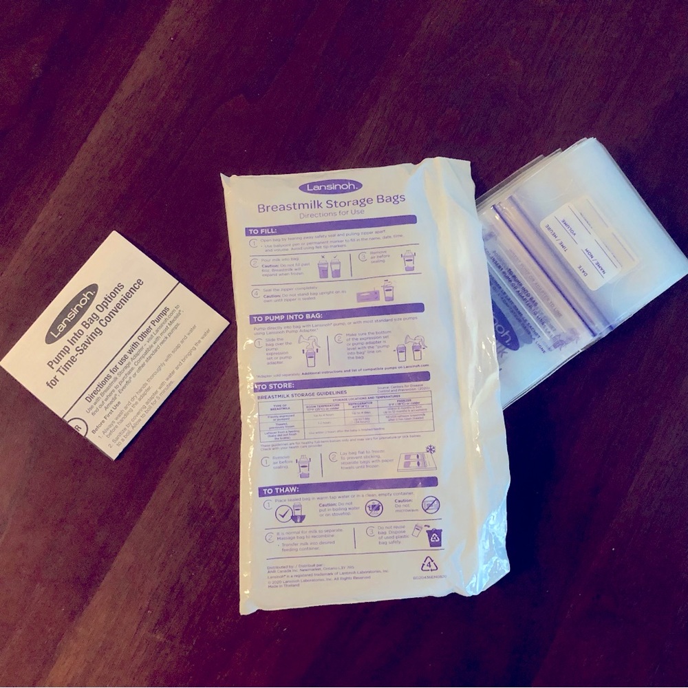 Lansinoh Breastmilk Storage Bag 34 pcs